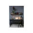 BEISTELLTISCH in Schwarz - Schwarz, Design, Holz/Metall (32,5/53,5/32,5cm) - Ambia Home