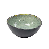 MÜSLISCHALE SØREN GREEN  - Grün, Trend, Keramik (16,2/15cm) - Novel