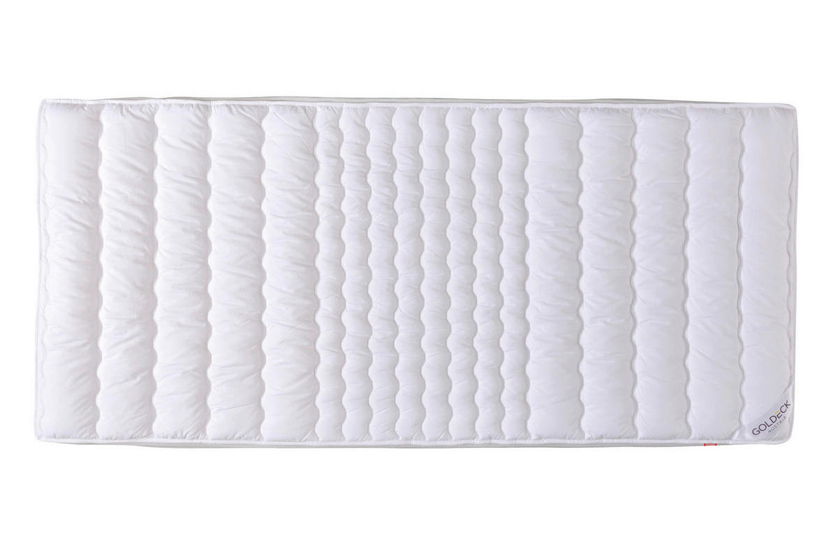 UNTERBETT 90/200 cm    - Weiß, Basics, Textil (90/200cm) - Goldeck Austria