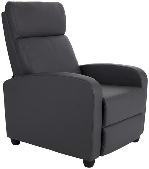 TV FOTELJA tekstil siva - siva/crna, Moderno, tekstil (69/75-100,5/87-157cm) - Ti'me