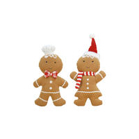 DEKORAČNÍ POLŠTÁŘ  - bílá/světle hnědá, Lifestyle, textil (19/39/6cm) - X-Mas