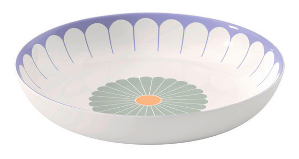 SALATSCHÜSSEL  Fleur Couleur  - Multicolor, MODERN, Keramik (38/7cm) - Villeroy & Boch