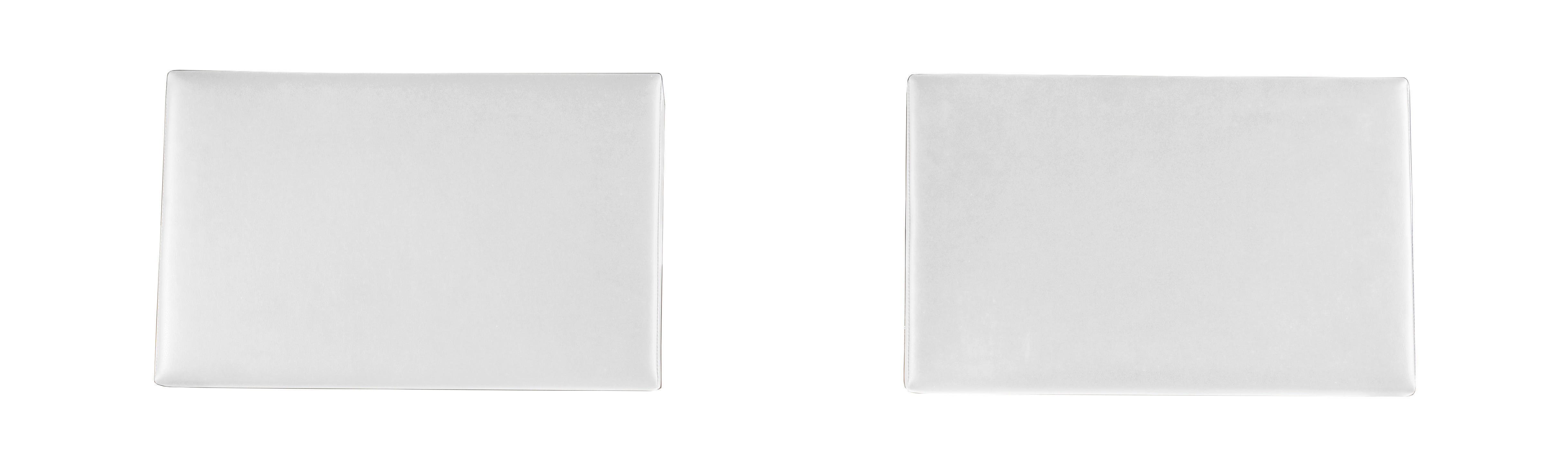 KOPFTEILPOLSTER 55/35/3,5 cm   - Weiß, Design, Textil (55/35/3,5cm) - Hasena