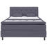 BOXSPRINGBETT 140/200 cm in Grau - Grau, KONVENTIONELL, Holz/Textil (140/200cm) - Elegando BOXSPRINGBETT 140/200 cm in Grau - Grau, KONVENTIONELL, Holz/Textil (140/200cm) - Elegando