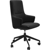 DREHSTUHL Schwarz  - Schwarz, Design, Leder/Kunststoff (72/100/72cm) - Stressless