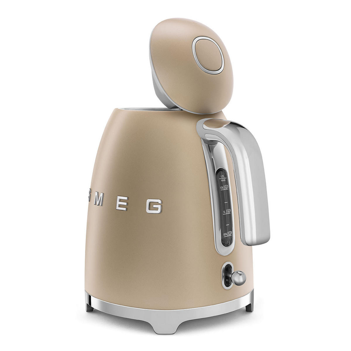 WASSERKOCHER 1.7 l  - Goldfarben, Basics, Metall (22,6/24,8/17,1cm) - SMEG