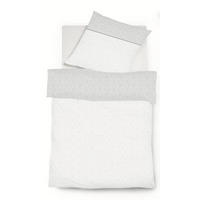 BETTWÄSCHESET Black Premium Damast Damast 160/210 cm  50 cm/70 cm  - Anthrazit, Basics, Textil (160/210cm) - Fleuresse