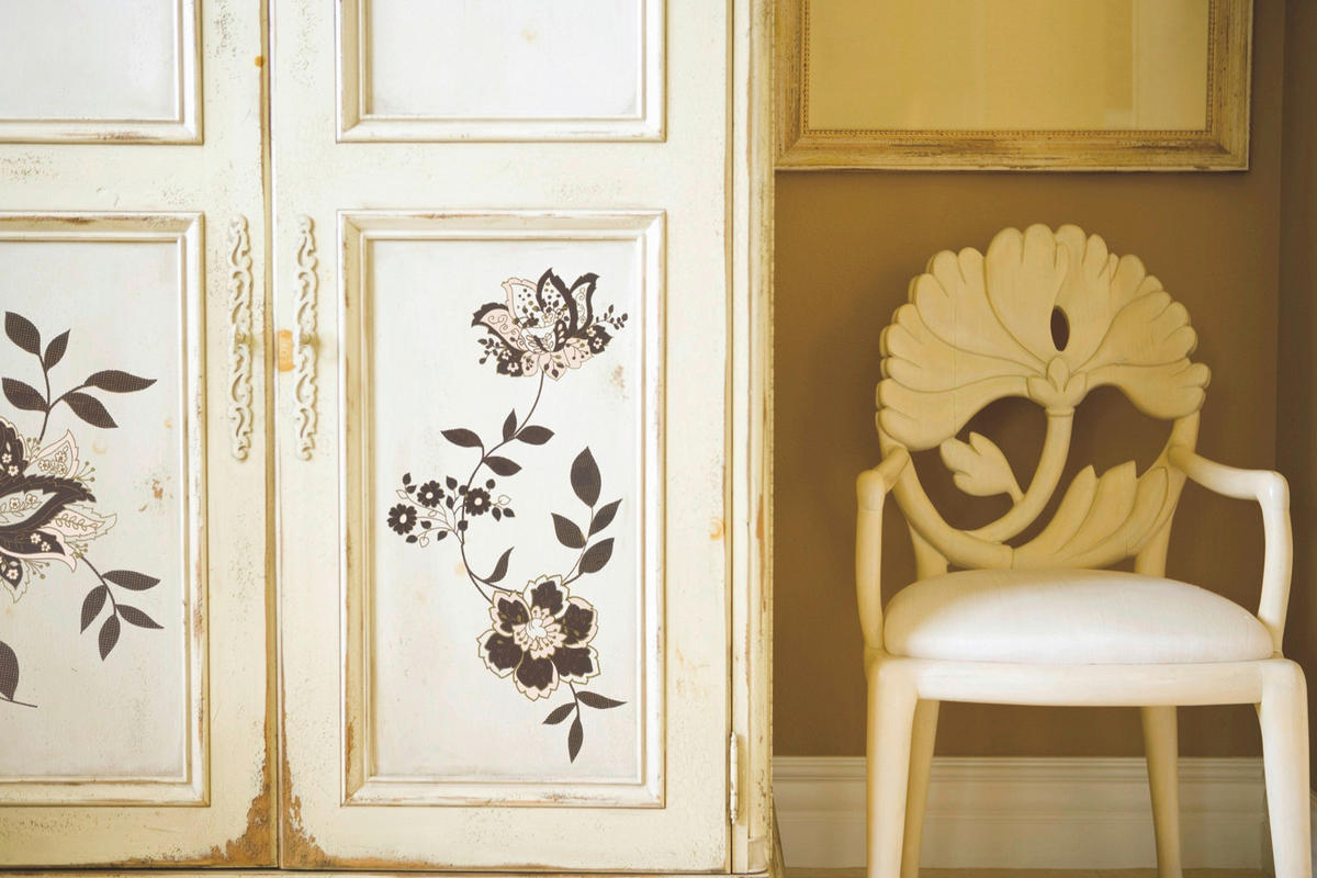 DEKOSTICKER  - Braun, Natur, Kunststoff (50/70cm) - Komar