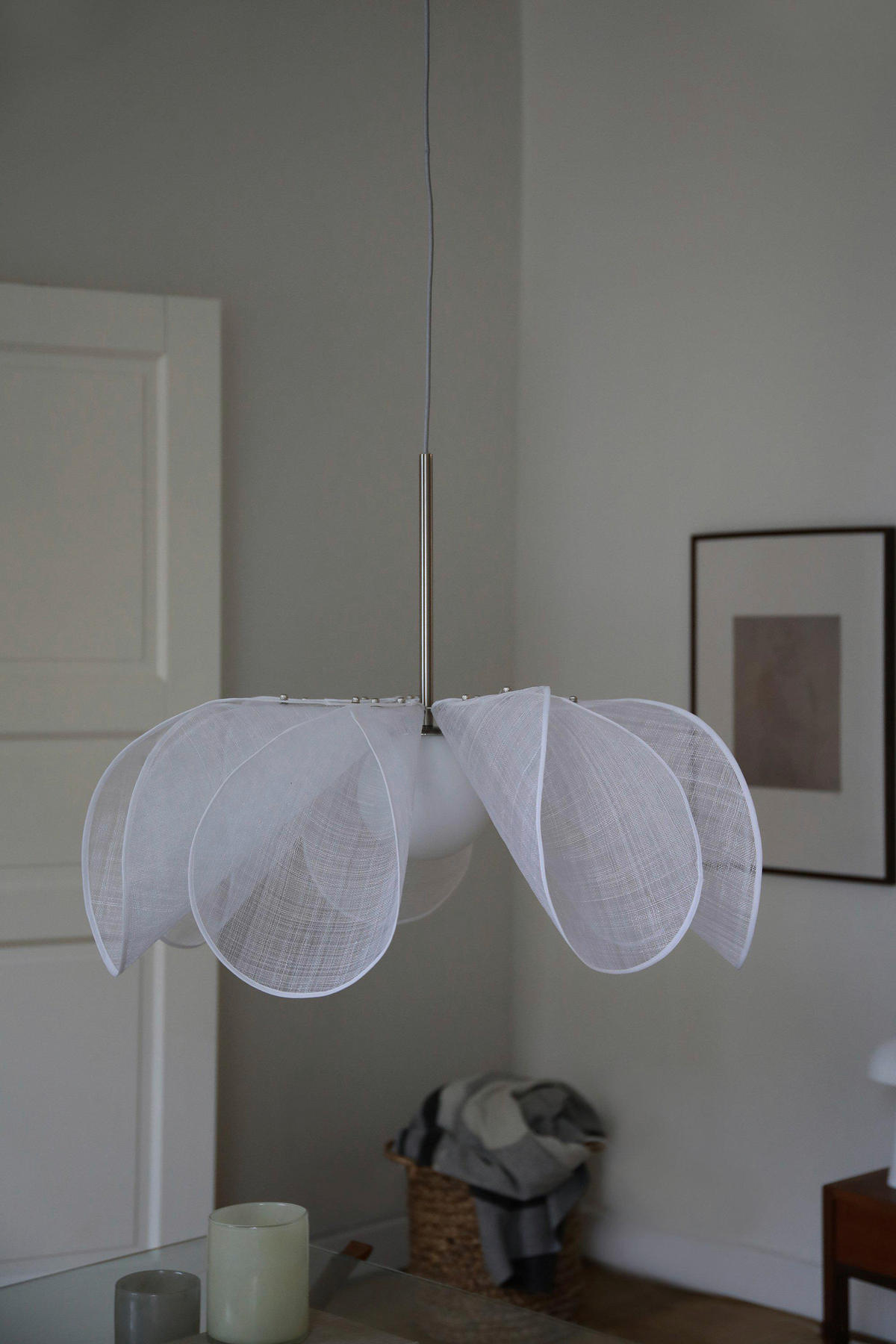 HÄNGELEUCHTE 75/60 cm  - Weiß, Basics, Textil (75/60cm) - Markslöjd