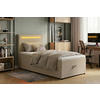 BOXBETT 100/200 cm  in Beige  - Beige/Schwarz, MODERN, Holzwerkstoff/Kunststoff (100/200cm) - MID.YOU
