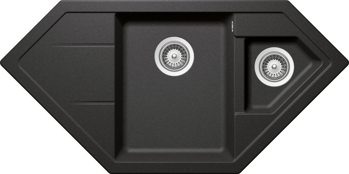 SPÜLE SIGC150ASTO  - Graphitfarben, Basics, Stein (100,2/50cm) - Schock