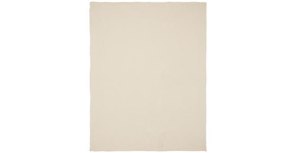 DECKE 130/170 cm - Weiß, Basics, Textil (130/170cm) - Novel