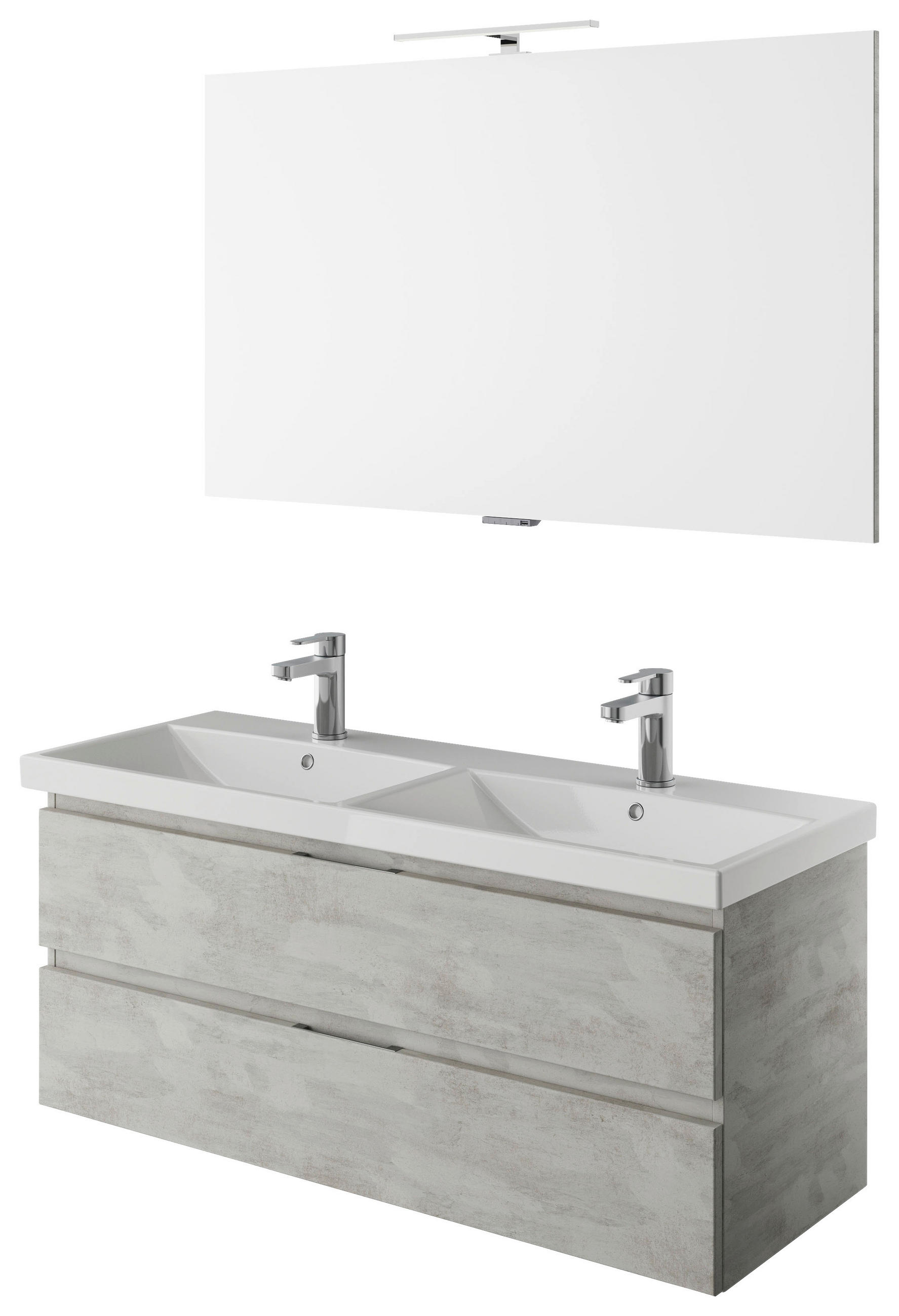 Pelipal Badezimmer Serie 4035 Grau 120 cm