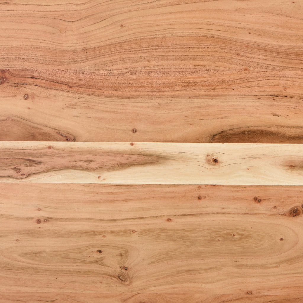 Thumbnail - Livetastic Couchtisch, Schwarz, Akazie, Holz, Metall, Akazie, Hartholz, rechteckig, U-Form, 115x75x45 cm, einfacher Aufb...