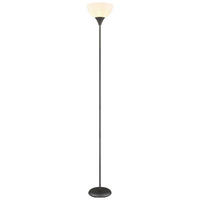 STEHLEUCHTE - Weiss/Titanfarben, Basics, Kunststoff/Metall (25/178,5cm) - Globo