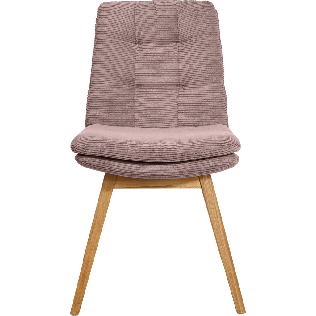 Thumbnail - Johann Jakob Stuhl, Altrosa, Textil, Eiche, konisch, 49x90x69 cm, Blauer Engel, Goldenes M, Dgm, Oeko-Tex® Standard 100,...