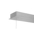 LED-HÄNGELEUCHTE 115/13/200 cm  - Alufarben, Basics, Kunststoff/Metall (115/13/200cm) - Novel
