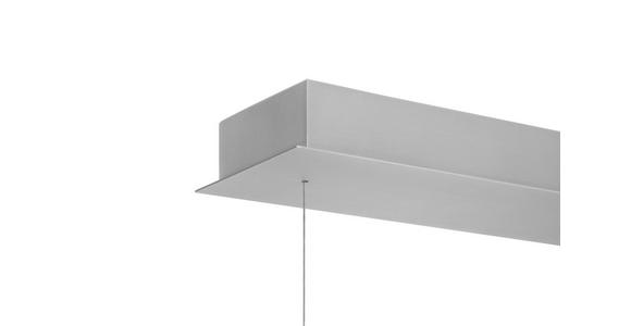 LED-HÄNGELEUCHTE 115/13/200 cm  - Alufarben, Basics, Kunststoff/Metall (115/13/200cm) - Novel