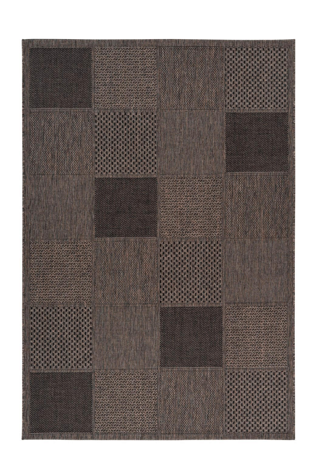 FLACHWEBETEPPICH 80/150 cm Indonesia - Sulawesi Taupe Braun - Braun, KONVENTIONELL, Textil (80/150cm)