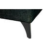 WOHNLANDSCHAFT Grau Chenille  - Schwarz/Grau, KONVENTIONELL, Textil/Metall (188/340/160cm) - Xora