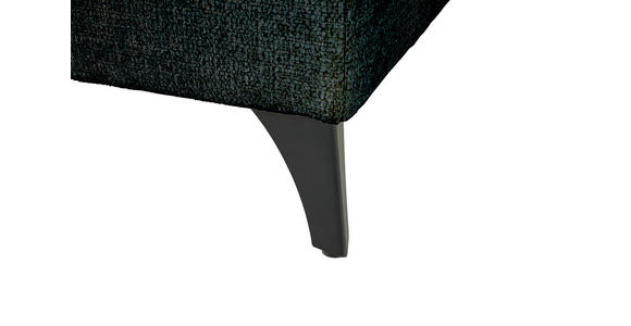 WOHNLANDSCHAFT Grau Chenille  - Schwarz/Grau, KONVENTIONELL, Textil/Metall (188/340/160cm) - Xora