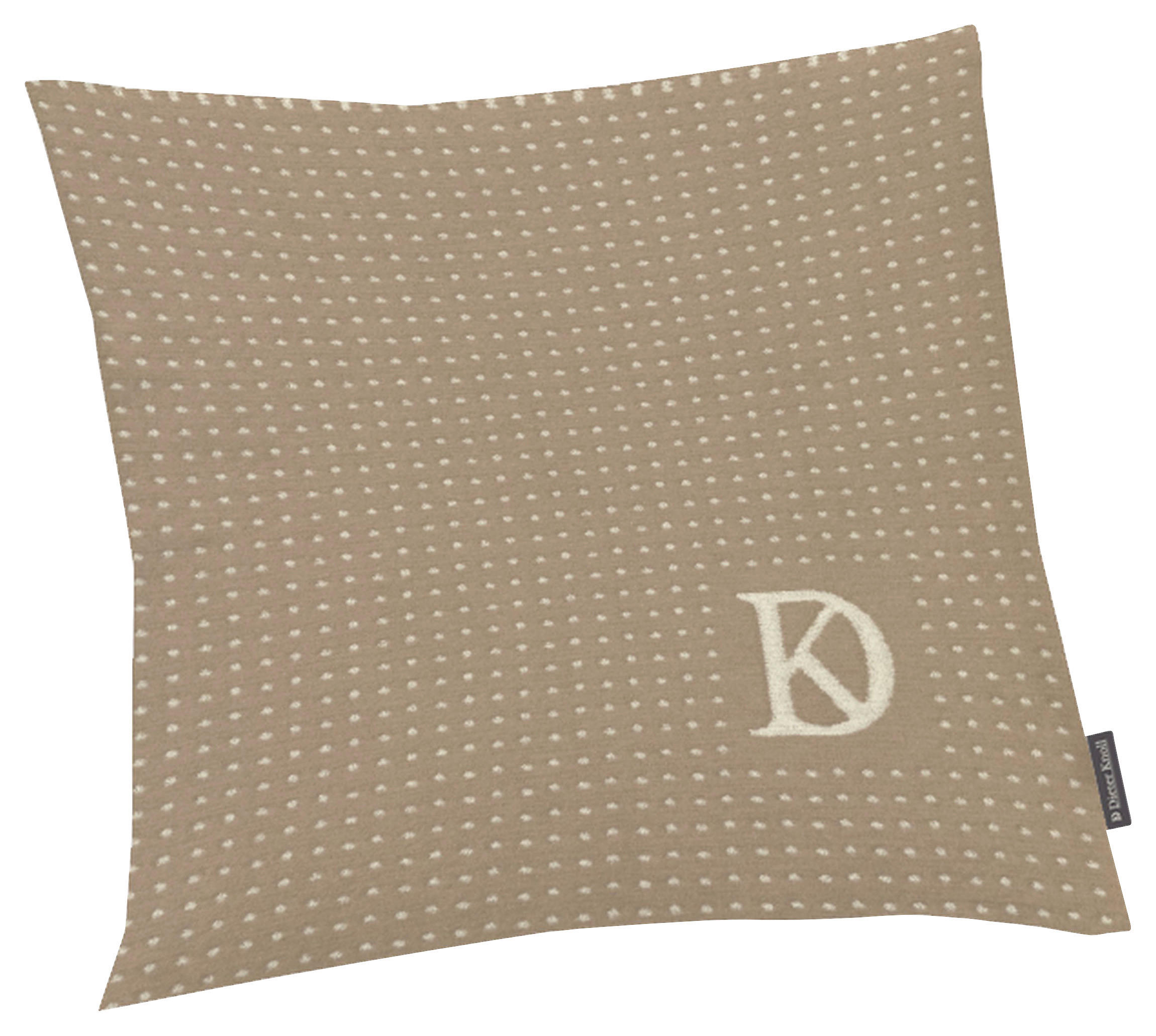 PÁRNAHUZAT  - bézs, Basics, textil (50/50cm) - Dieter Knoll