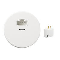 LAMPSOCKEL - vit, Basics, plast (11,5/4/11,5cm)