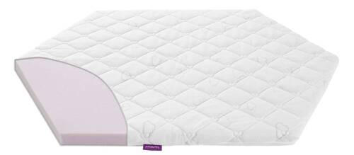 LAUFGITTERMATRATZE     - Weiß, Basics, Textil (80x136cm) - tiSsi