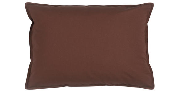KISSENHÜLLE 40/60 cm - Dunkelbraun, Basics, Textil (40/60cm) - Novel