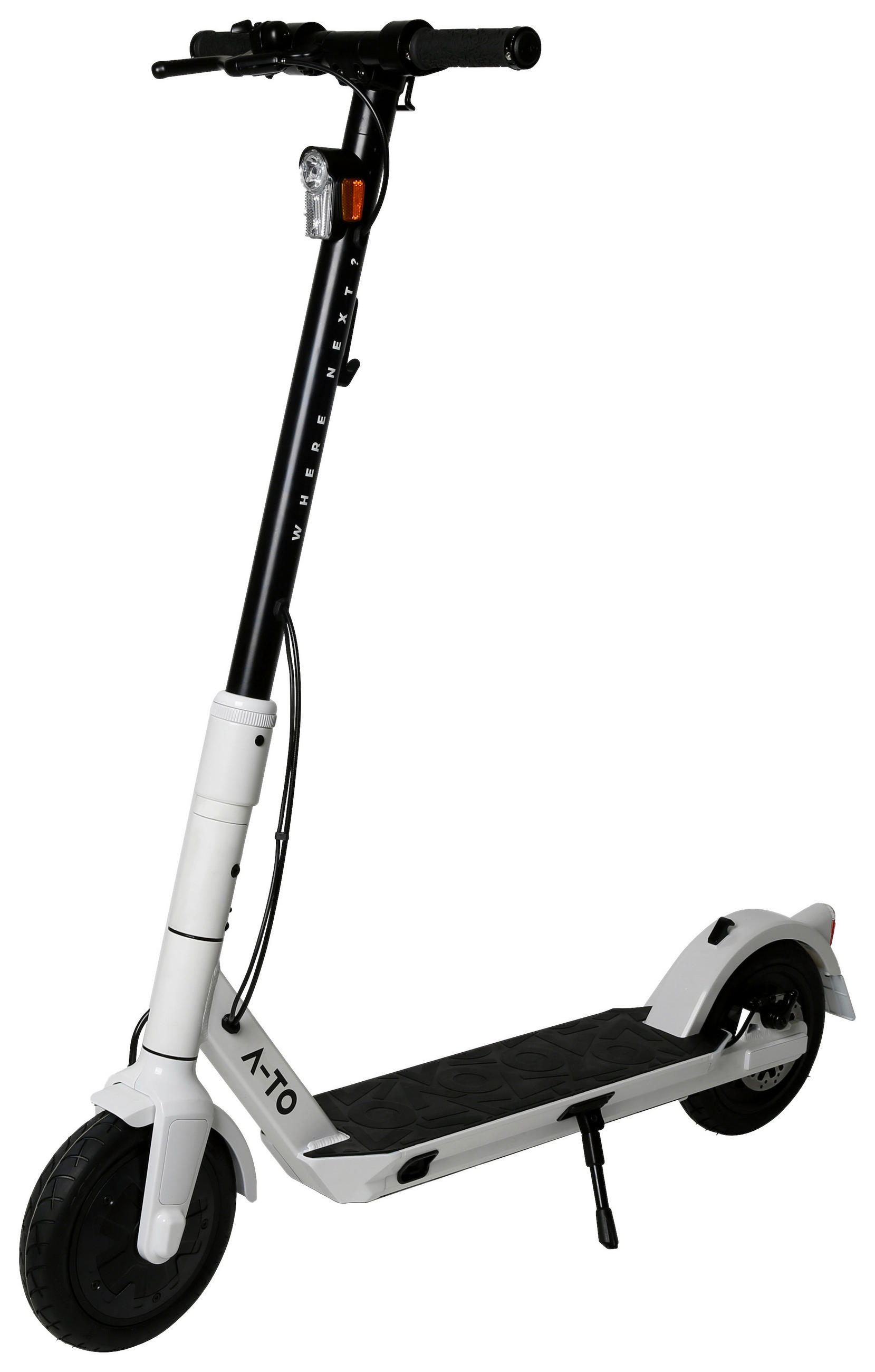 ELEKTROSCOOTER  - Weiß, KONVENTIONELL, Kunststoff/Metall (110/43/115cm) - Atrigo