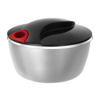 SALATSCHLEUDER - Silberfarben/Schwarz, Basics (25/16/25cm) - moHA!
