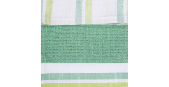 GESCHIRRTUCH-SET 3-teilig Grün  - Grün, Design, Textil (50/70cm) - Esposa