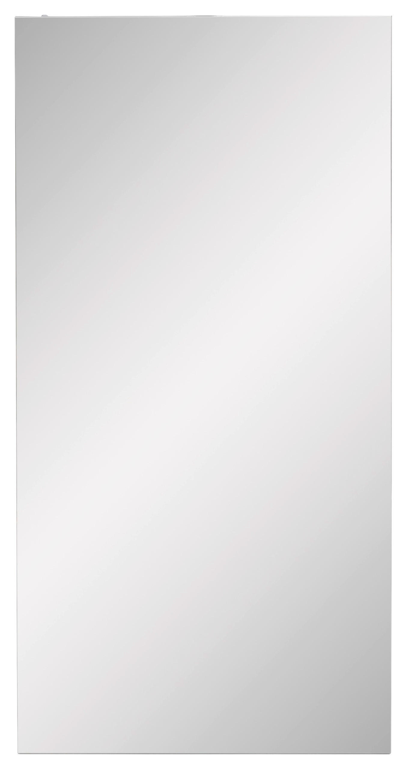 BADEZIMMERSPIEGEL 40/80/3 cm  - Silberfarben, Design, Glas/Holzwerkstoff (40/80/3cm) - Stylife