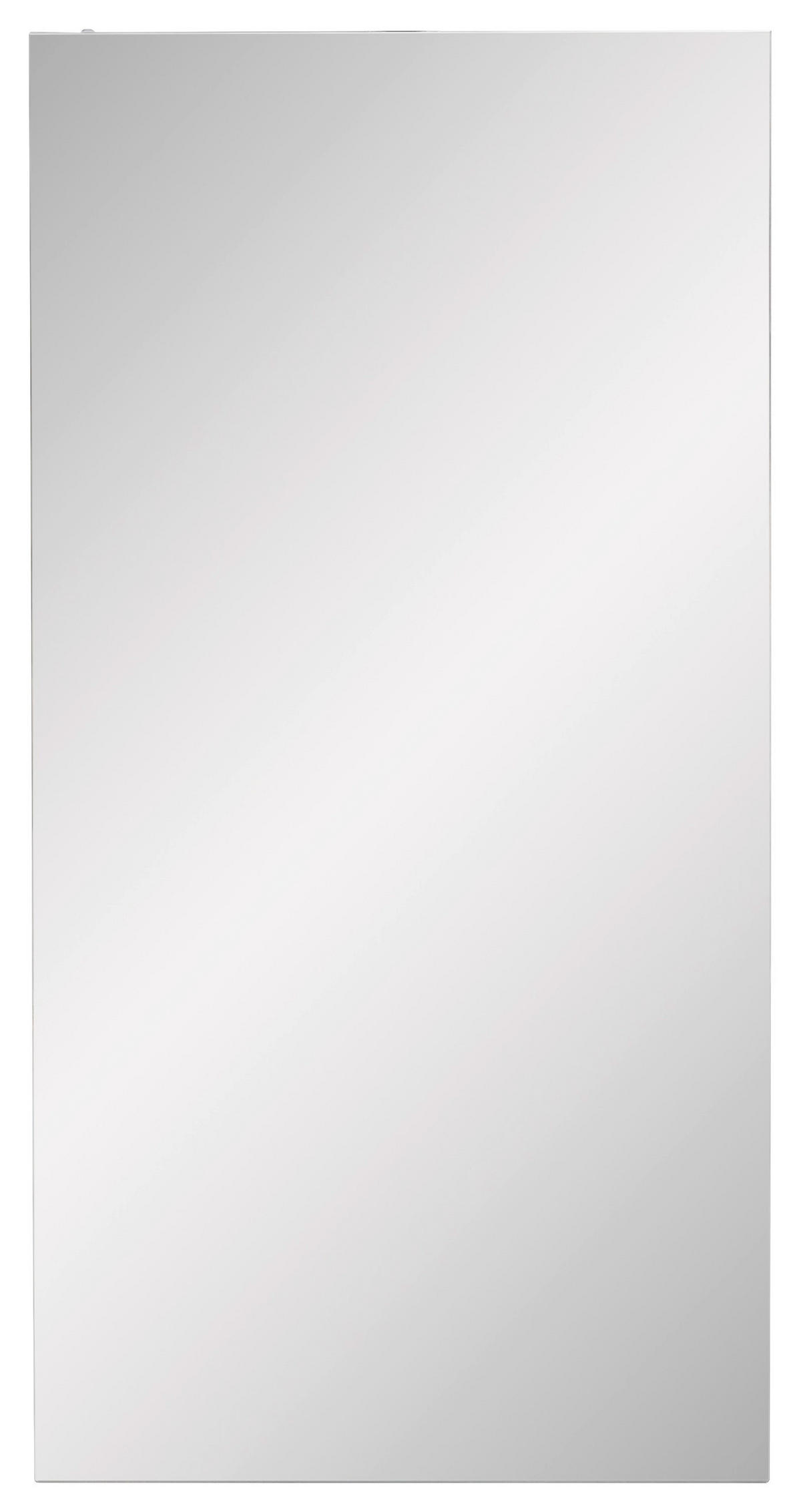 BADEZIMMERSPIEGEL 40/80/3 cm  - Silberfarben, Design, Glas/Holzwerkstoff (40/80/3cm) - Stylife