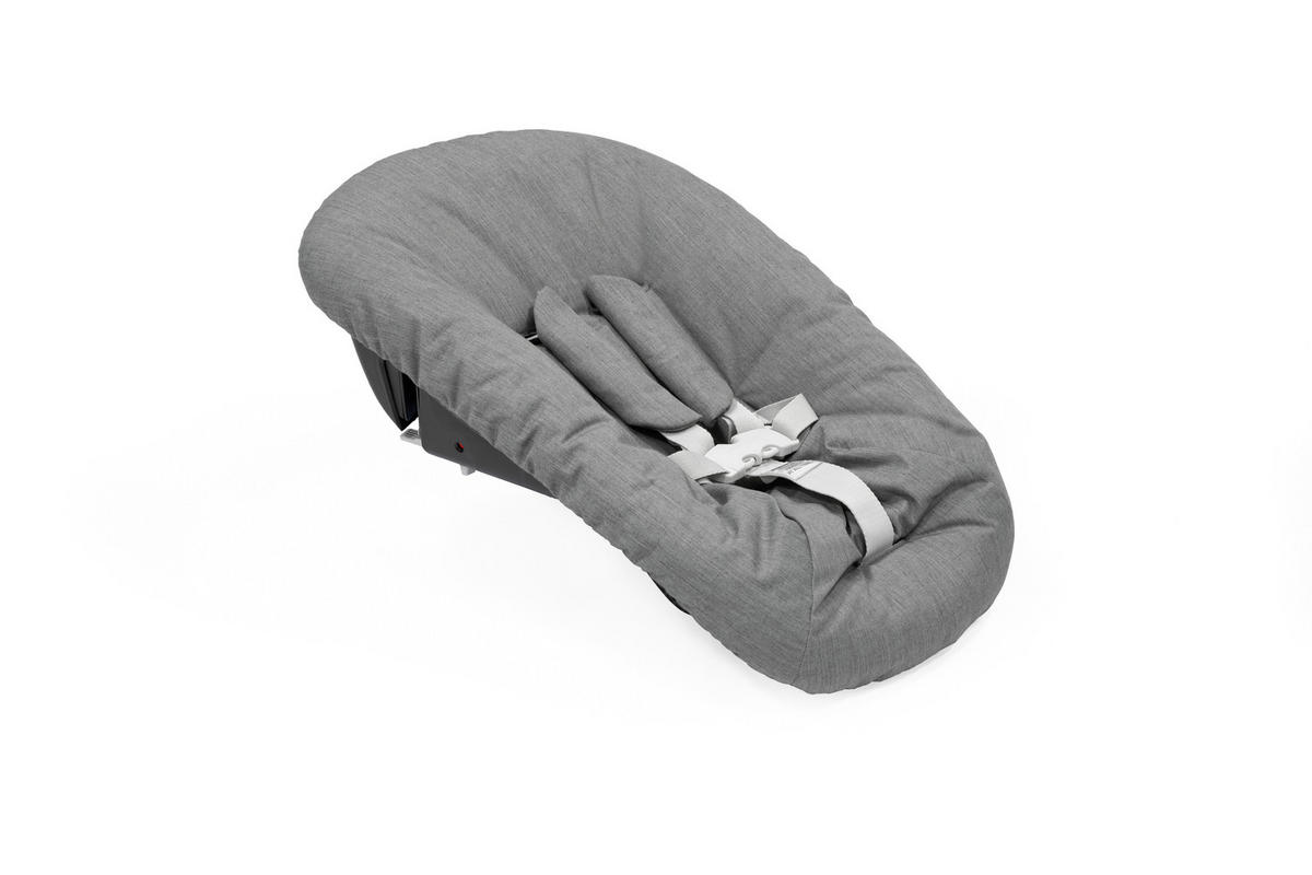 STOLČEK ZA HRANJENJE-LUPINICA  Tripp Trapp Newborn Set  59/15/27 cm         svetlo siva  - siva/svetlo siva, Trendi, umetna masa/tekstil (59/15/27cm) - Stokke