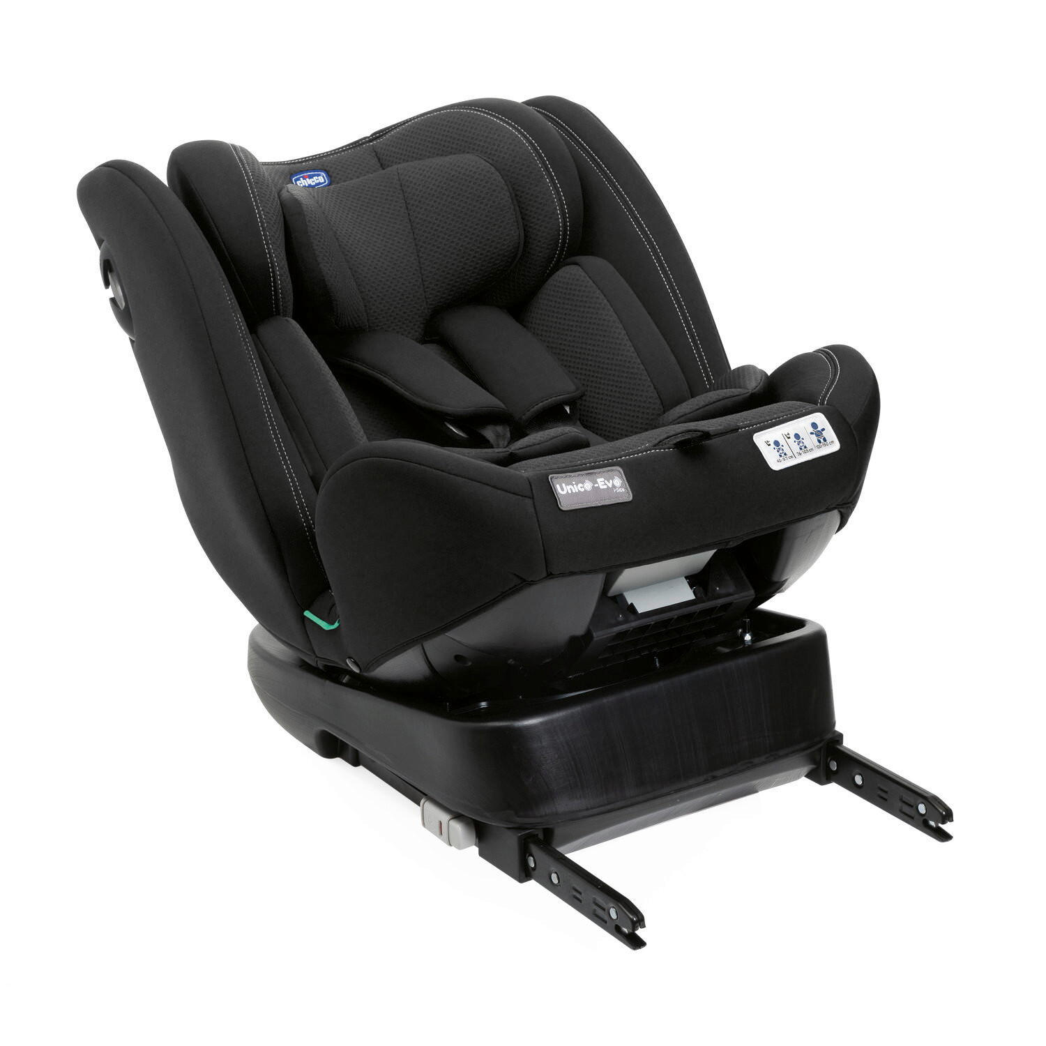 KINDERAUTOSITZ UNICO EVO I-SIZ   - Schwarz, Basics (46/54/69/44cm) - Chicco