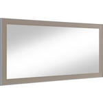 WANDSPIEGEL 120/60/2 cm    - Taupe, Design, Glas (120/60/2cm) - Novel