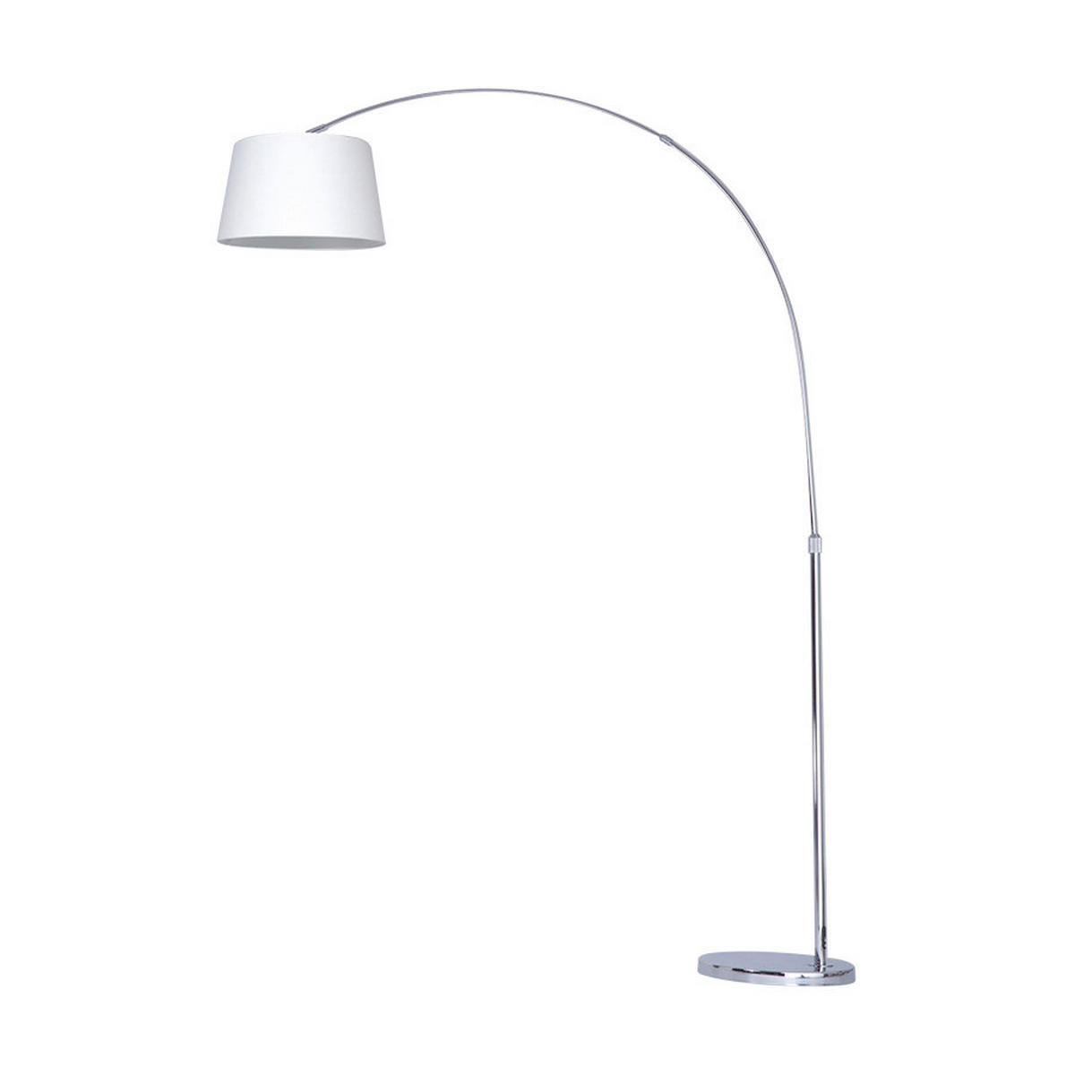 Lampadar  30/160/135 cm   - culoare crom, Basics, metal (30/160/135cm)