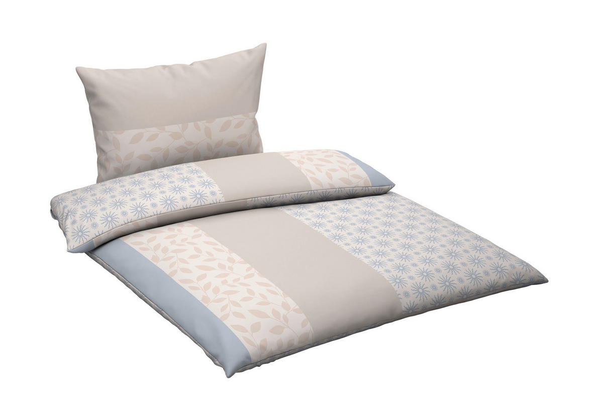 BETTWÄSCHESET 2-teilig Satin 160/210 cm  - Multicolor, Konventionell, Textil (160/210cm) - Novel