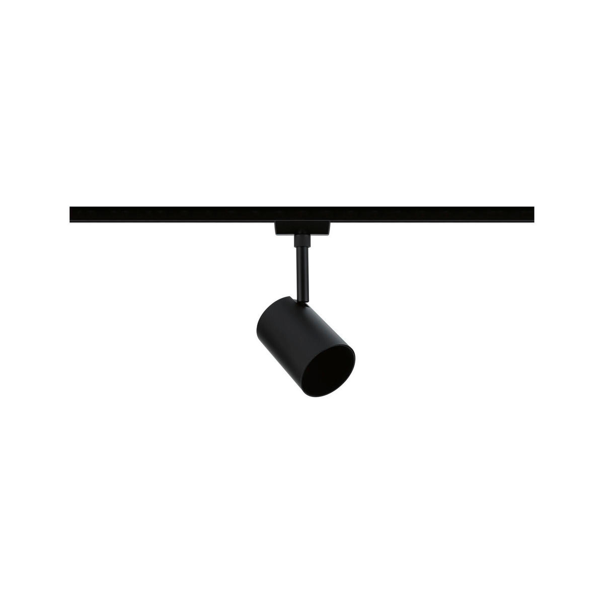 SCHIENENSYSTEM-STRAHLER - Schwarz, Basics (6,5/16,3cm) - Paulmann