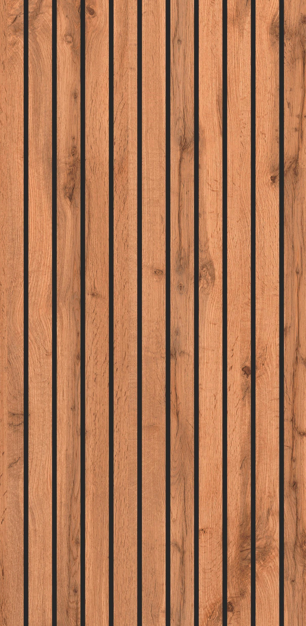 MIDISCHRANK 40/133/35 cm  - Eiche Wotan/Graphitfarben, Natur, Holzwerkstoff/Kunststoff (40/133/35cm) - Xora