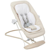 DETSKÉ HOJDACIE KRESIELKO - béžová, Basics, kov/textil (66/45/48-58cm) - My Baby Lou