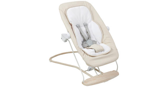 SCHAUKELWIPPE LUNCH Beige   - Beige, Basics, Kunststoff/Textil (66/45/48-58cm) - My Baby Lou