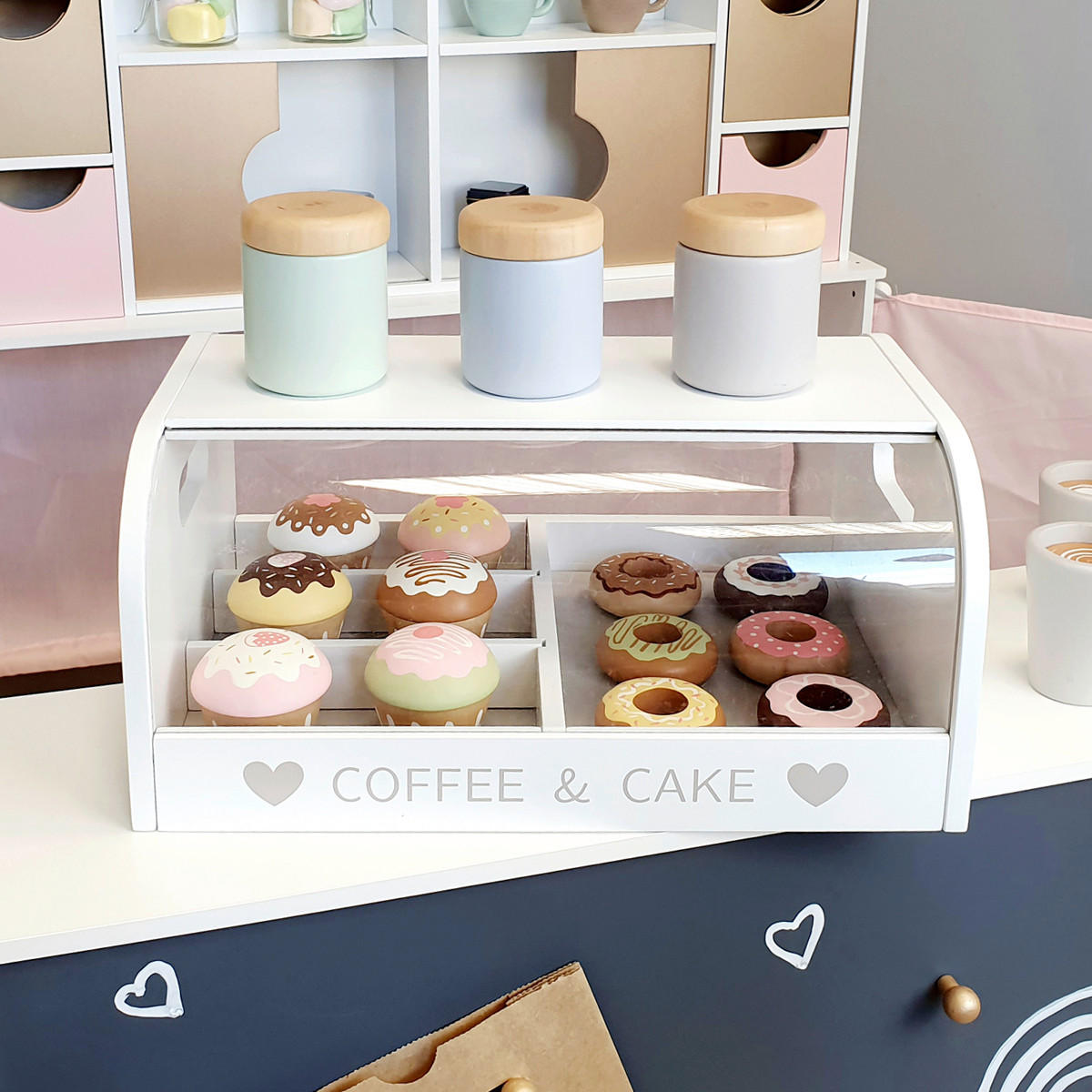 KINDERKÜCHENZUBEHÖR VANILLA  - Weiß, Basics, Holz (32/23/15cm) - MUSTERKIND