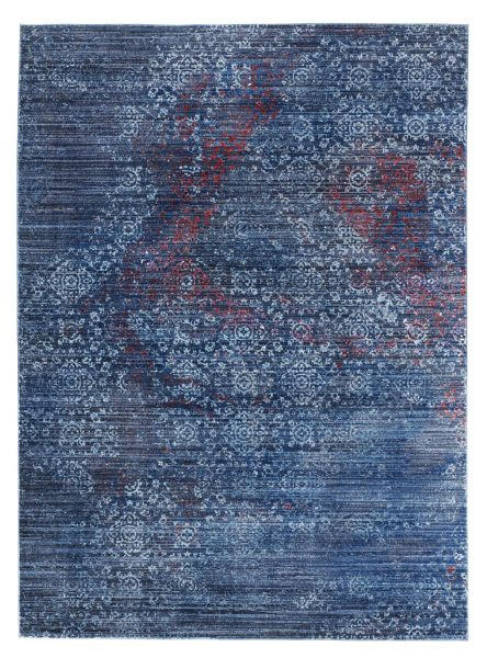 WEBTEPPICH 120/180 cm Rainbow Leja Blau  - Blau, Basics, Textil (120/180cm) - Novel