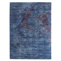 WEBTEPPICH 90/160 cm Rainbow Leja Blau  - Blau, Basics, Textil (90/160cm) - Novel