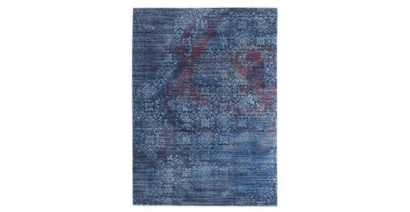 WEBTEPPICH 90/160 cm Rainbow Leja Blau  - Blau, Basics, Textil (90/160cm) - Novel