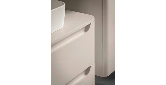 WASCHTISCHKOMBI 101 cm  - Kaschmir/Weiß, KONVENTIONELL, Keramik/Holzwerkstoff (101cm) - Xora