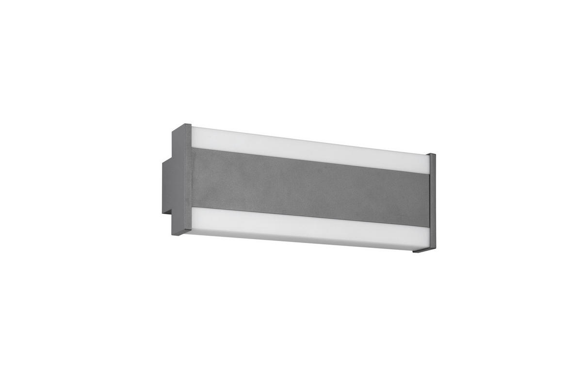 AUßENWANDLEUCHTE   - Anthrazit, Basics, Metall (10,7/30/6cm)