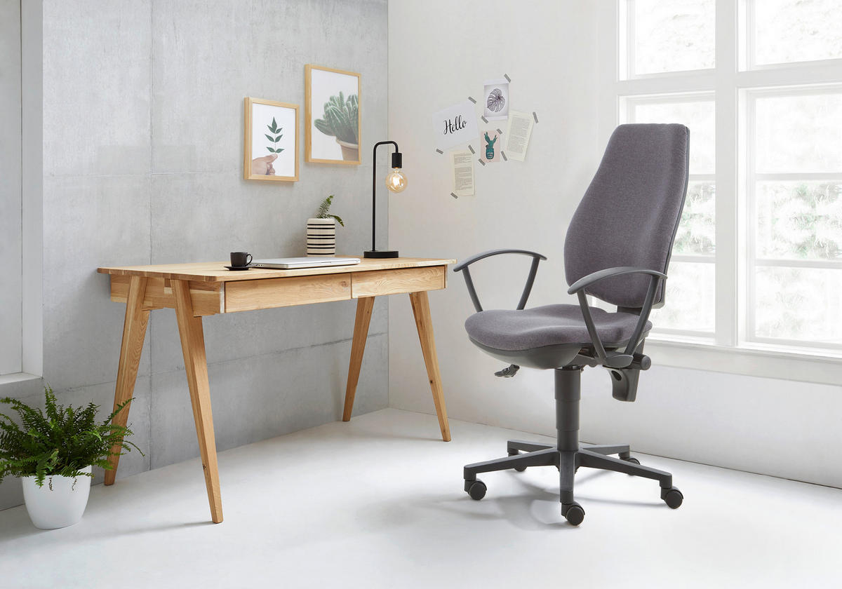 PSACÍ STŮL, divoký dub, 120/65/76 cm - divoký dub, Natur, dřevo (120/65/76cm) - Linea Natura